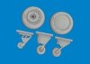 Eduard 6481089 F4F-4 wheels early ACADEMY 1/48